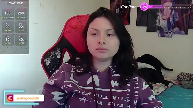 Snapshot of jessica_gomez chatting on January 2, 10:01 pm jessica gomez online show from January 2, 10:01 pm