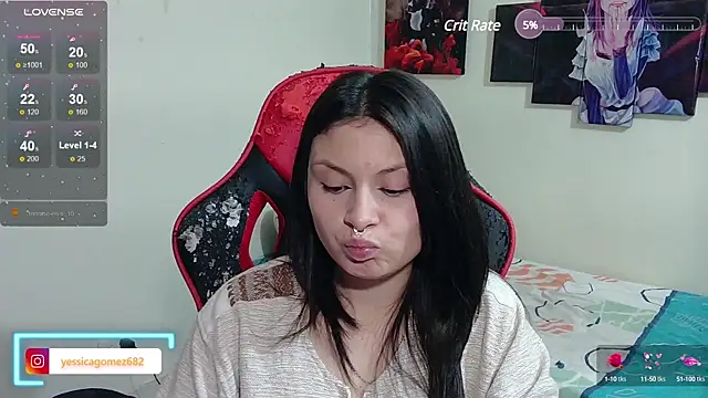 Snapshot of jessica_gomez chatting on January 29, 12:01 am jessica gomez online show from January 29, 12:01 am