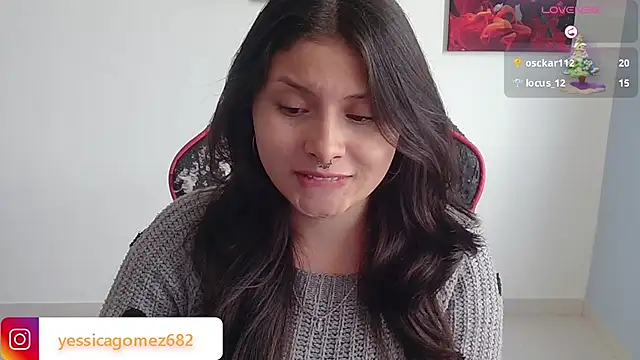 Snapshot of jessica_gomez chatting on October 2, 9:22 pm jessica gomez online show from October 2, 9:22 pm