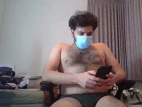 Snapshot of Johnysamu chatting on February 9, 1:22 am Johnysamu online show from February 9, 1:22 am