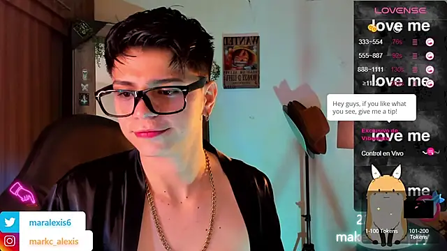 marckalexis online show from February 23, 7:38 pm