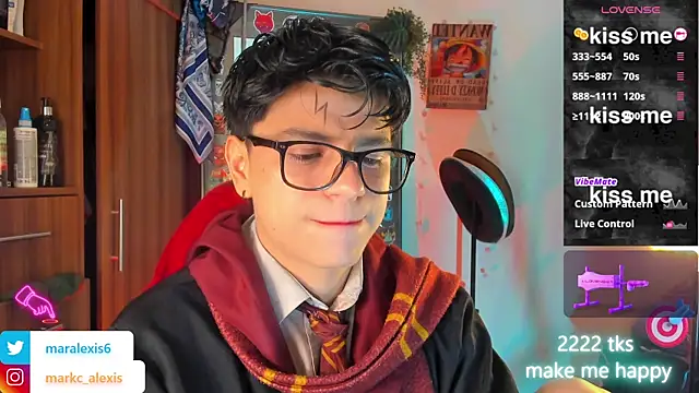 marckalexis online show from July 12, 2:02 am