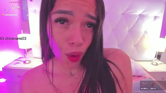 Chloe evans   online show from January 9, 5:54 pm
