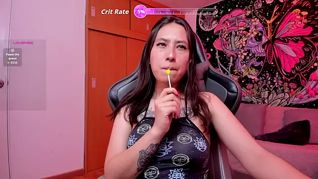 Snapshot of aciddollhell chatting on March 2, 12:35 am aciddollhell online show from March 2, 12:35 am