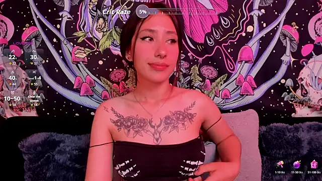 Snapshot of aciddollhell chatting on April 9, 1:27 am aciddollhell online show from April 9, 1:27 am