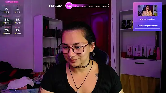 Snapshot of Amarantha_666 chatting on December 30, 12:00 am Amarantha 666 online show from December 30, 12:00 am