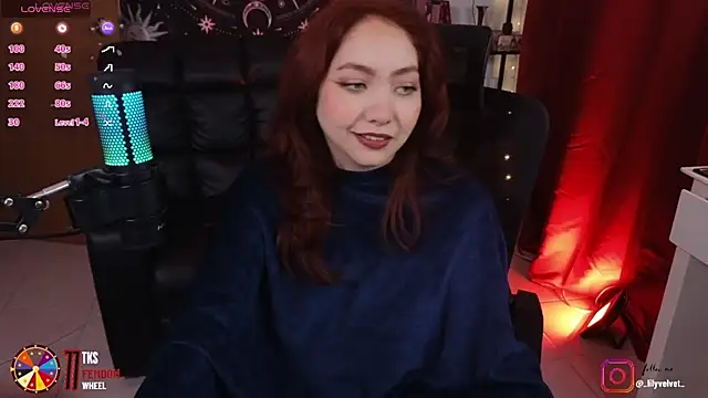 LilyVelvett online show from January 11, 4:16 am