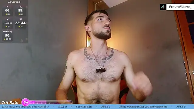 Mr WhiteCock online show from June 10, 10:52 pm