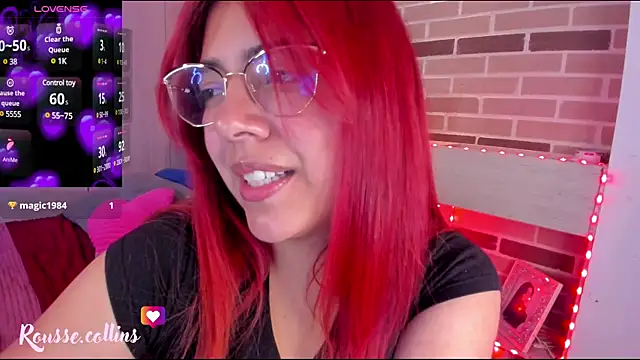 Rousse Collinss online show from January 7, 12:45 am