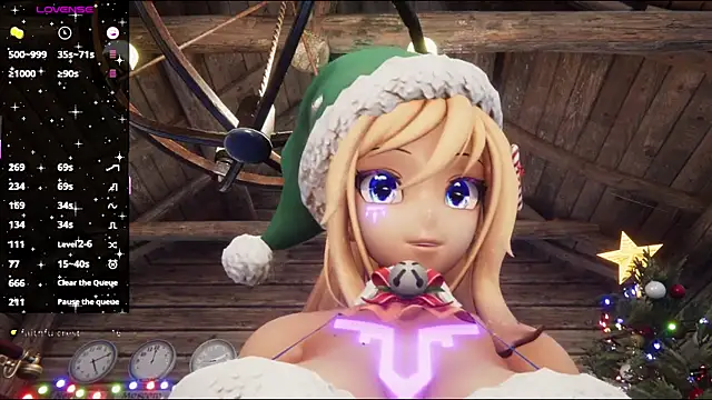 ElfieLove online show from December 5, 6:15 pm