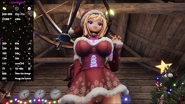 ElfieLove online show from December 19, 5:20 pm