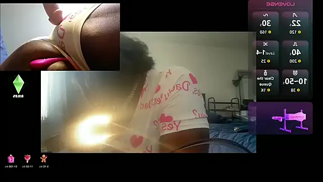 BaddKitty purrrrs online show from February 7, 7:06 pm