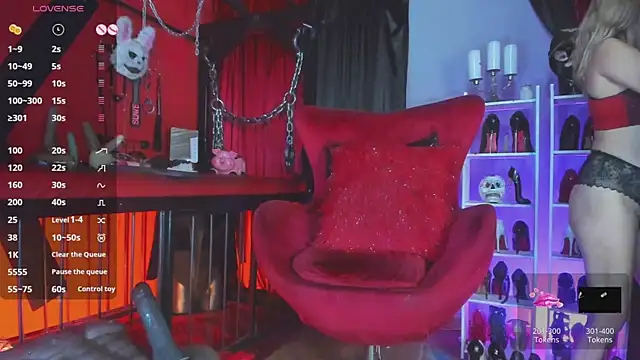 MistressAndre online show from September 9, 9:14 pm