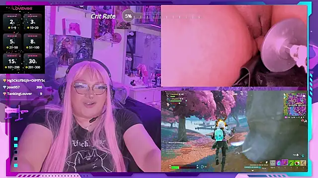 Snapshot of MegariaB chatting on February 9, 7:38 am MegariaB online show from February 9, 7:38 am