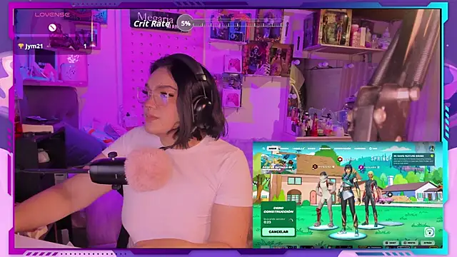 Snapshot of MegariaB chatting on November 2, 4:37 am MegariaB online show from November 2, 4:37 am