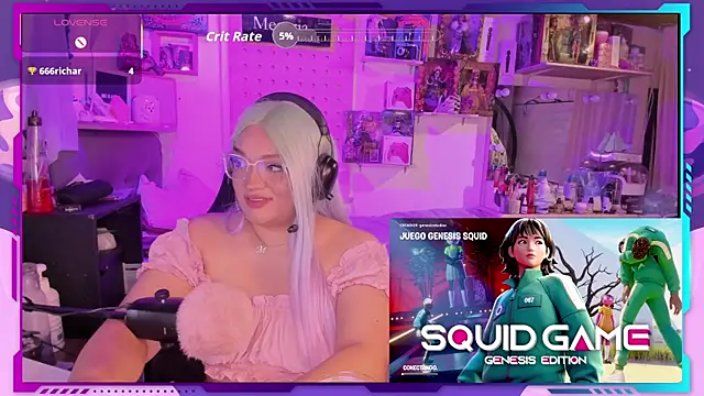 Snapshot of MegariaB chatting on November 4, 4:11 am MegariaB online show from November 4, 4:11 am