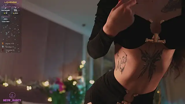 Snapshot of Meow_Nancy chatting on January 6, 8:35 am Meow Nancy online show from January 6, 8:35 am