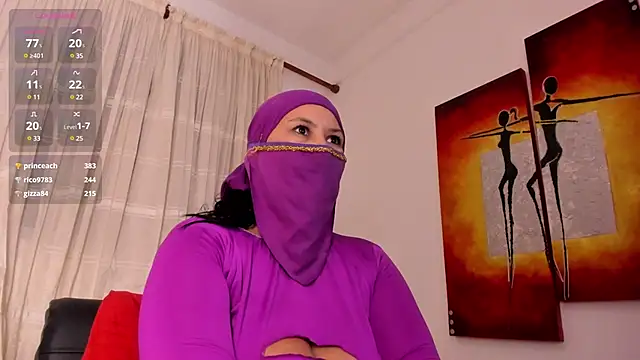 Amina hafsa online show from February 22, 10:42 pm