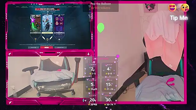 crystal7u7 online show from February 6, 6:08 am