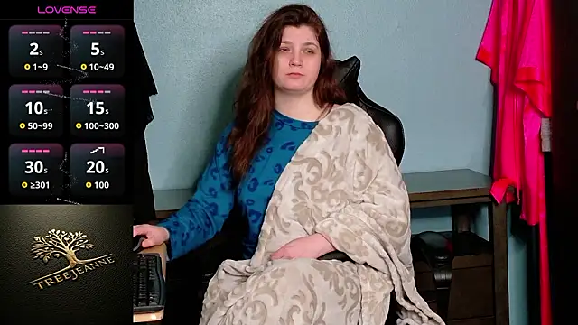 Snapshot of TreeJeanne chatting on March 17, 5:11 am TreeJeanne online show from March 17, 5:11 am