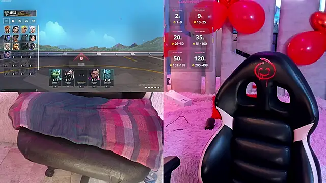 Snapshot of ValentinaGames chatting on February 8, 7:48 am ValentinaGames online show from February 8, 7:48 am