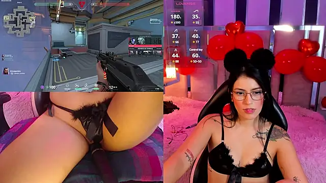 Snapshot of ValentinaGames chatting on February 9, 10:31 am ValentinaGames online show from February 9, 10:31 am