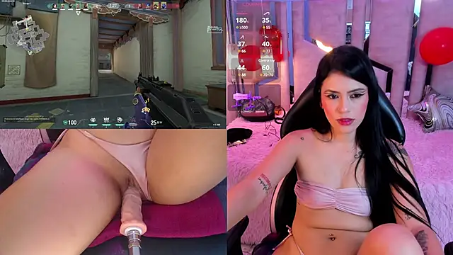 Snapshot of ValentinaGames chatting on February 20, 7:45 am ValentinaGames online show from February 20, 7:45 am