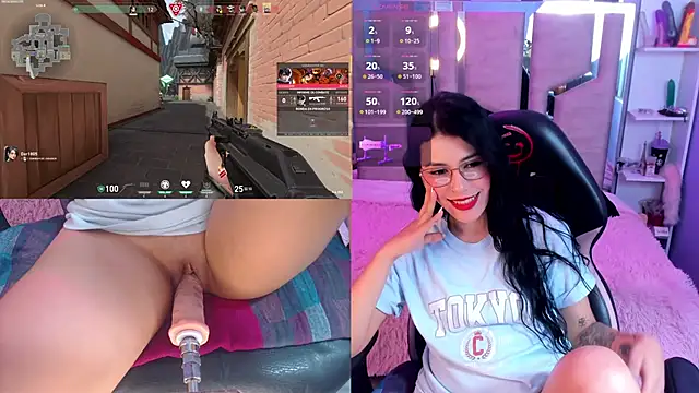 Snapshot of ValentinaGames chatting on February 27, 7:44 am ValentinaGames online show from February 27, 7:44 am