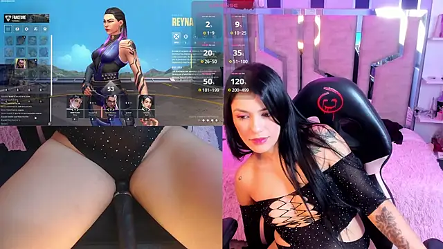 Snapshot of ValentinaGames chatting on March 1, 8:23 am ValentinaGames online show from March 1, 8:23 am