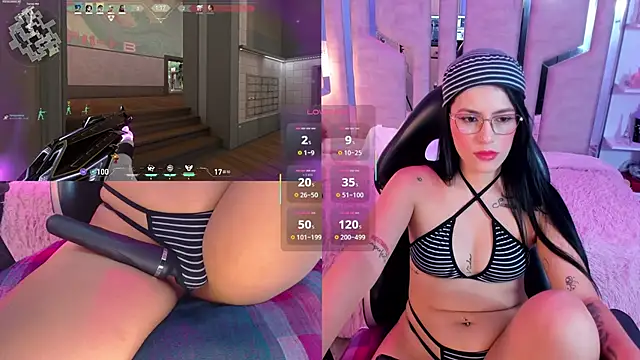 Snapshot of ValentinaGames chatting on March 7, 7:41 am ValentinaGames online show from March 7, 7:41 am