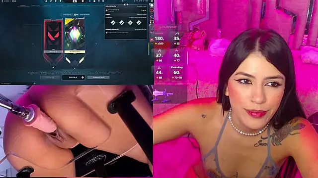 Snapshot of ValentinaGames chatting on March 8, 8:55 am ValentinaGames online show from March 8, 8:55 am