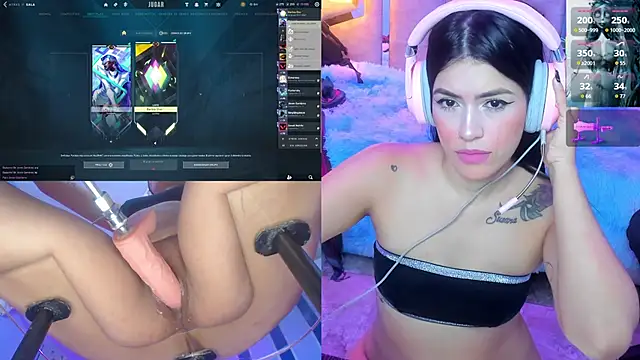 Snapshot of ValentinaGames chatting on October 15, 4:34 am ValentinaGames online show from October 15, 4:34 am