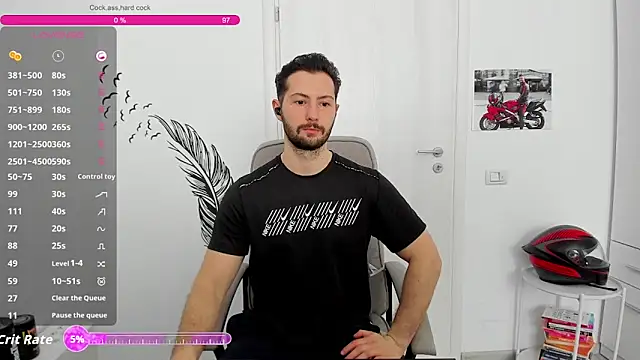 Snapshot of ZackFraser chatting on February 18, 10:00 am ZackFraser online show from February 18, 10:00 am