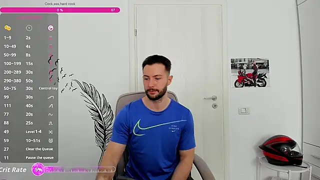 Snapshot of ZackFraser chatting on February 23, 9:50 am ZackFraser online show from February 23, 9:50 am