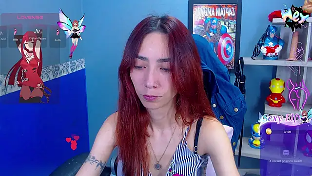 Erika Stevens online show from February 5, 1:37 am