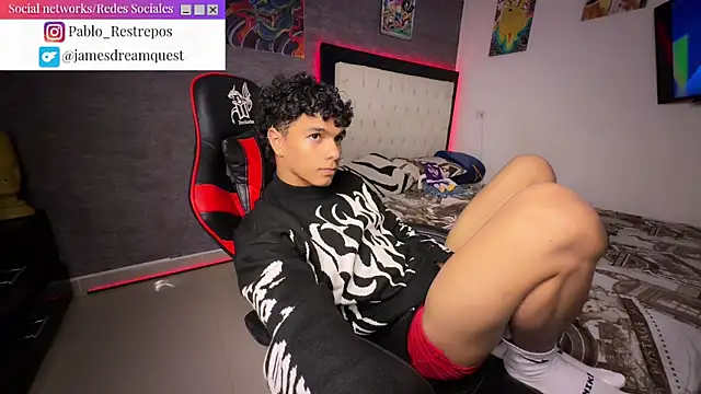 james dreams  online show from April 7, 1:17 am
