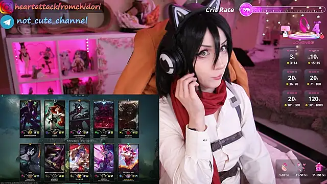 yourcutewaifu online show from September 28, 8:36 pm