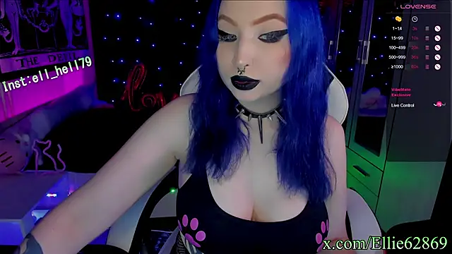 Kitty goth online show from February 28, 8:28 pm