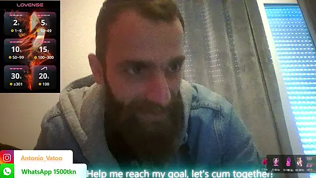Snapshot of Antonio_Vatooo chatting on February 7, 7:34 am Antonio Vatooo online show from February 7, 7:34 am
