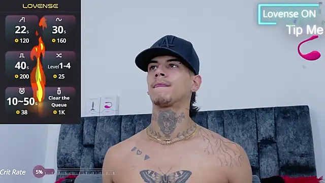 JAYCOB00 online show from February 16, 8:43 am