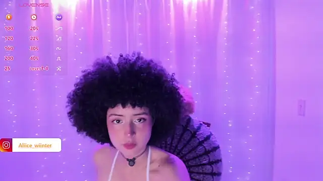 Alice winter  online show from December 12, 8:21 pm