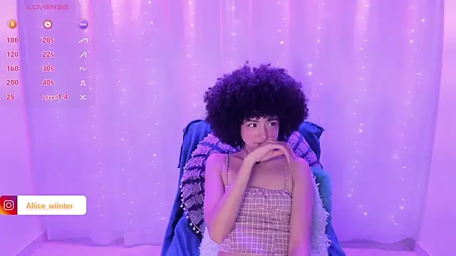 Alice winter  online show from January 12, 8:25 pm