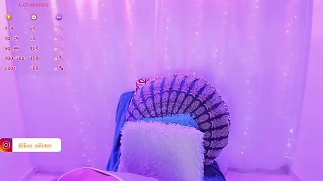 Alice winter  online show from March 18, 7:20 pm