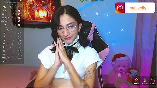 Mei Kelly online show from December 10, 12:17 am