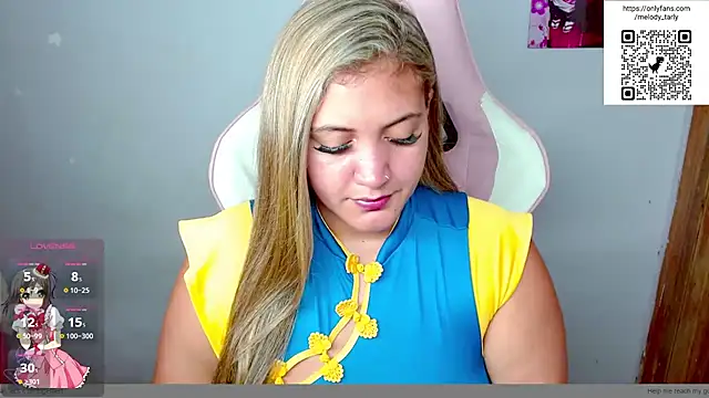 Snapshot of melody-tarly chatting on July 31, 4:34 am melody-tarly online show from July 31, 4:34 am