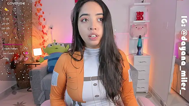  dayana miler online show from January 21, 1:50 am