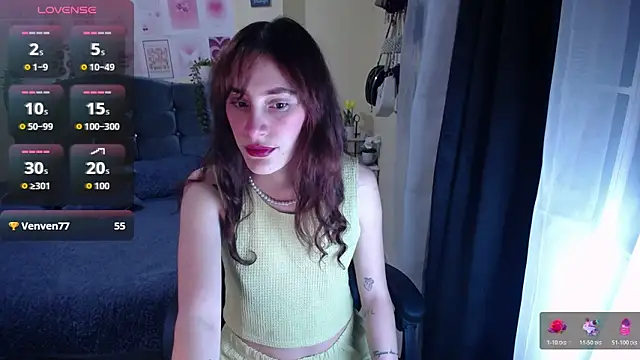 IsaBaileys  online show from March 25, 12:05 am