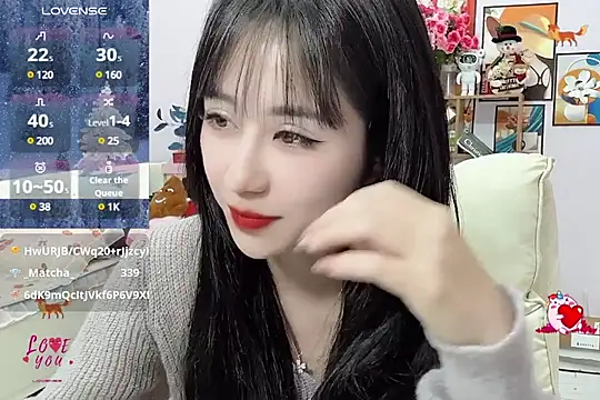 Snapshot of _LLisa_ chatting on January 18, 12:24 am LLisa online show from January 18, 12:24 am