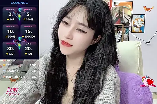 Snapshot of _LLisa_ chatting on February 22, 8:53 pm LLisa online show from February 22, 8:53 pm