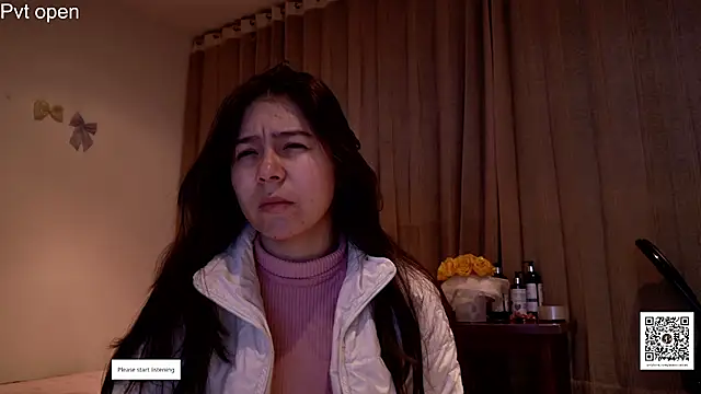 Snapshot of pink_flower_ chatting on July 31, 4:01 am pink flower online show from July 31, 4:01 am